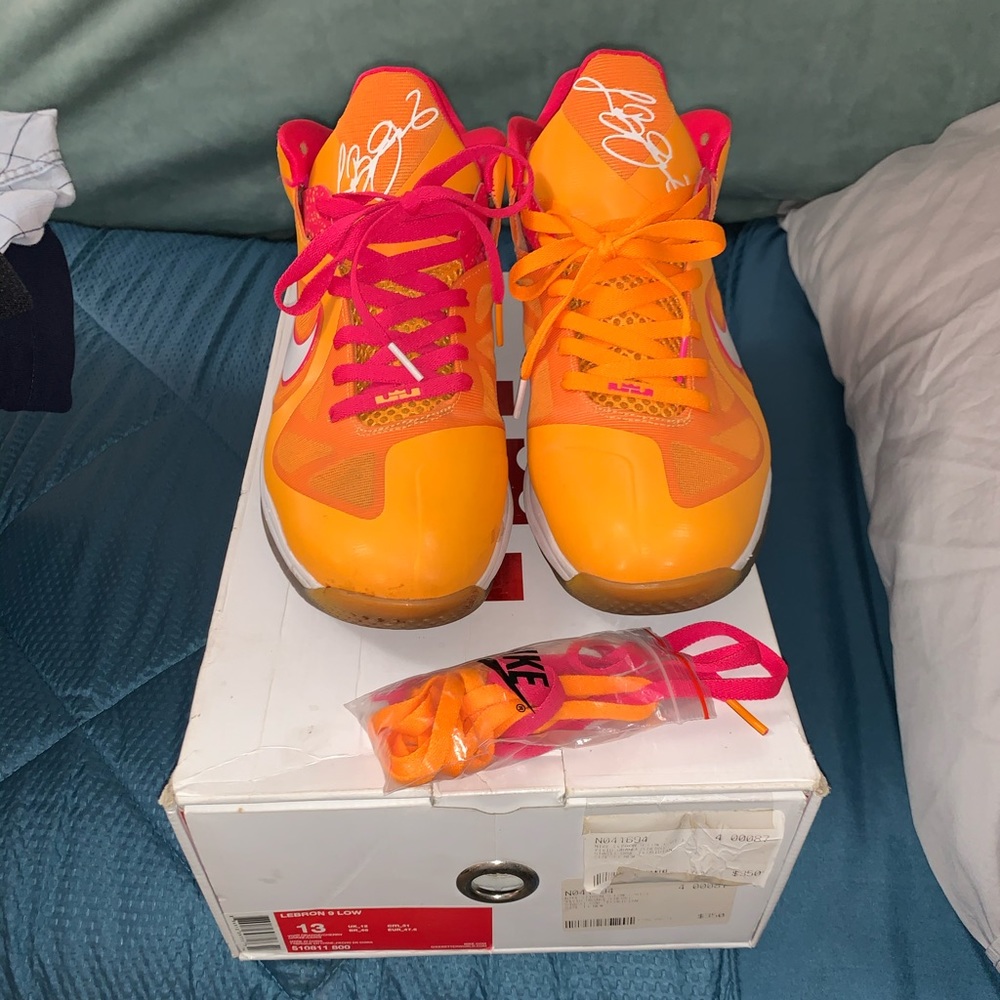 Size 13 Lebron 9 low floridian